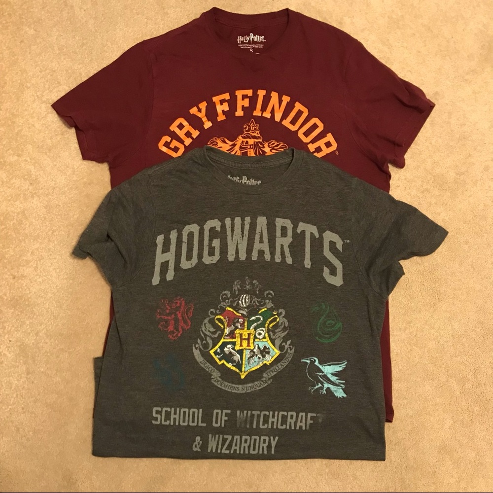 2 Harry Potter t shirts small